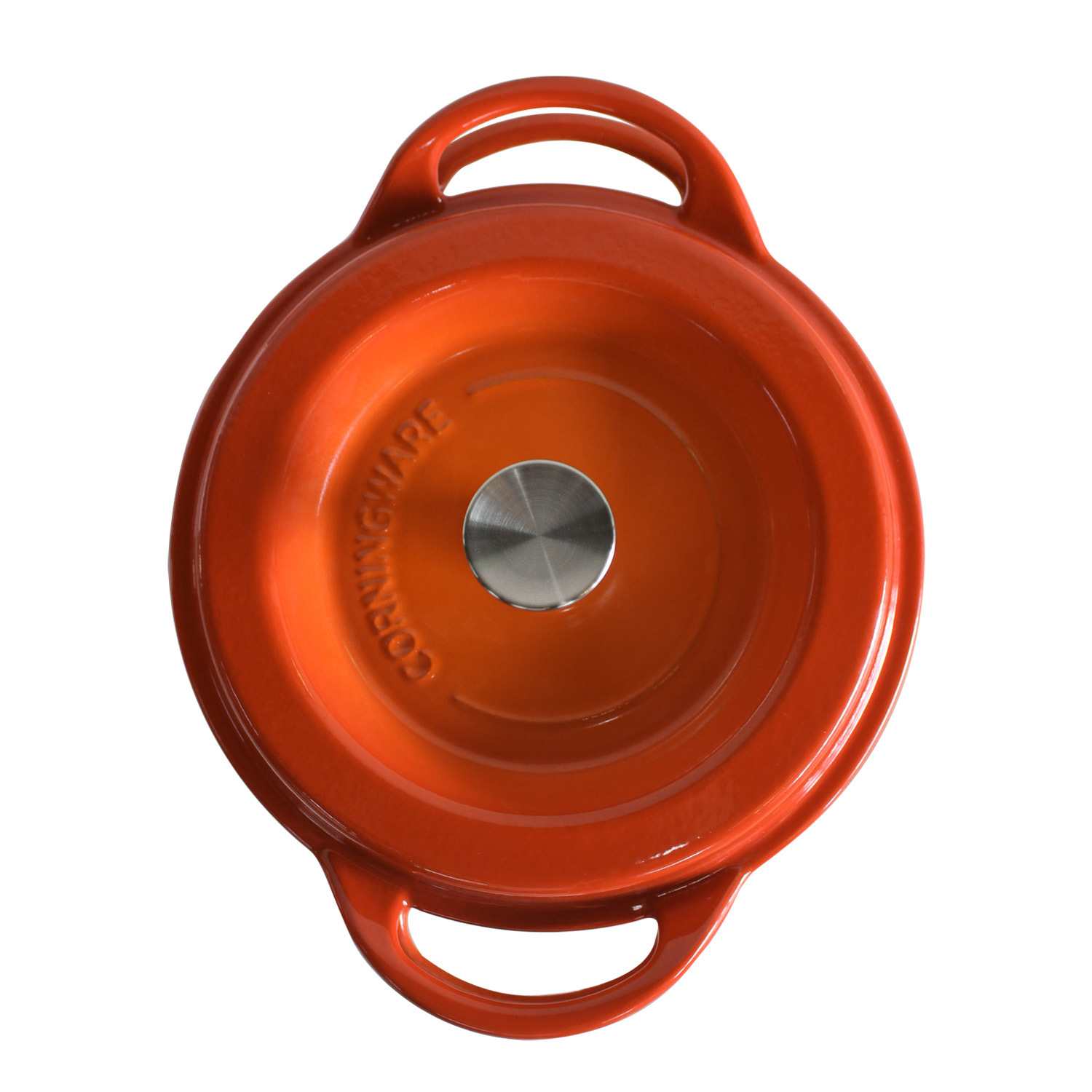 康宁corningware22cm珐琅铸铁锅炖锅