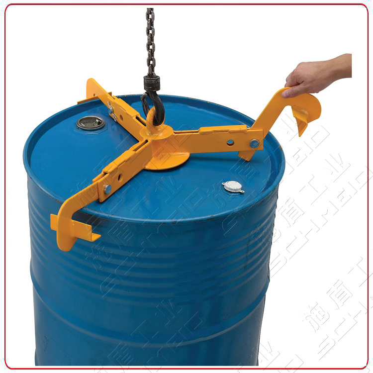 schmeid施盾三钩油桶起吊夹钳 油桶吊器 油桶吊具 三爪油桶吊