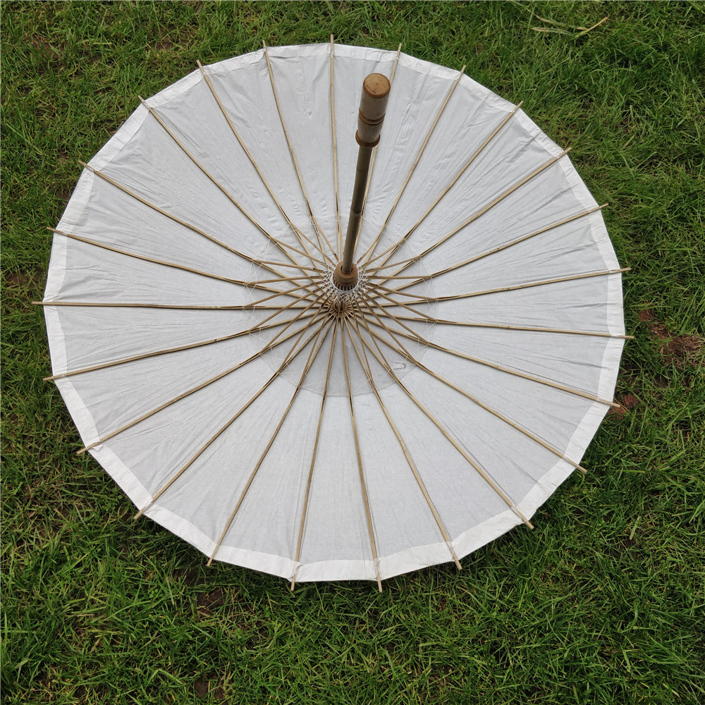 批发小号纸伞 纯手工纸伞儿童diy纸伞 迷你伞 美术纸伞 白色纸伞