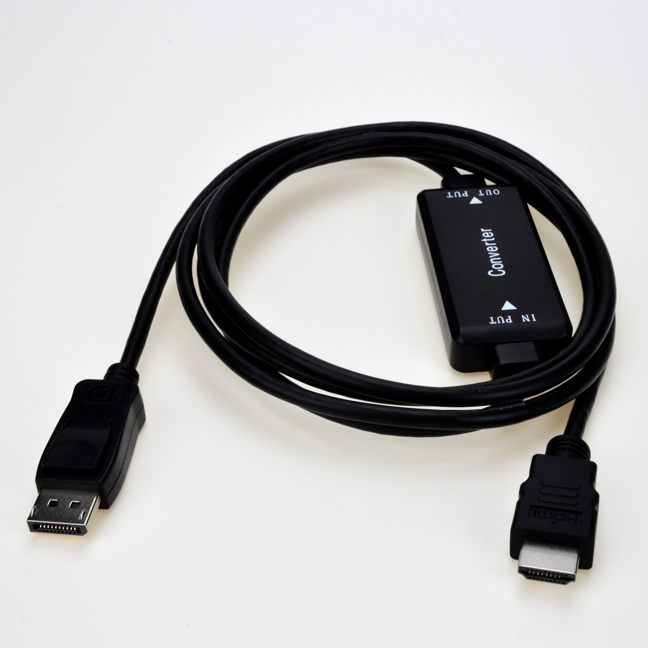厂家hdmi转dp转换线hdmi公to大dp公高清反转投屏线可oem定制