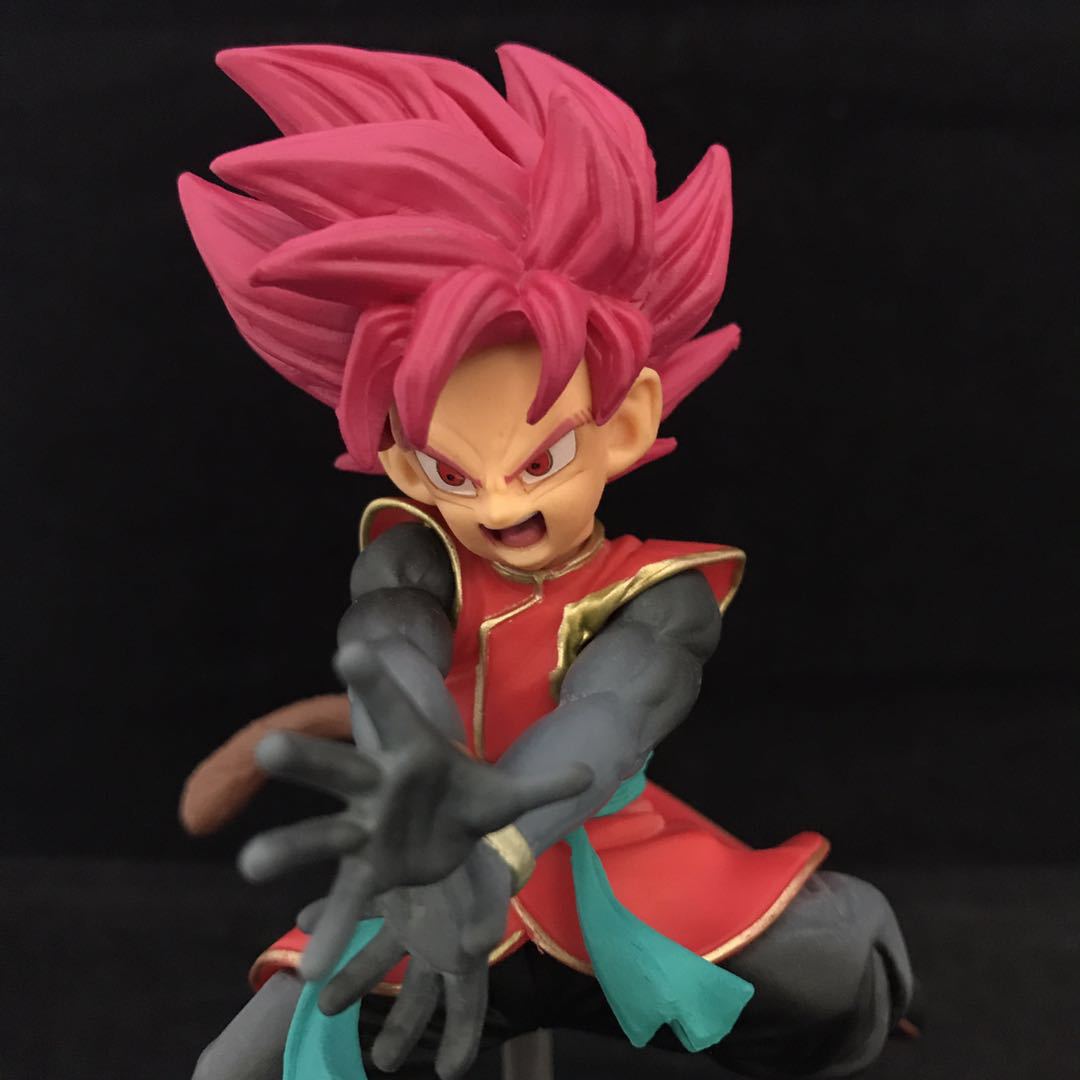 七龙珠 zeno 7周年 少年期 红发 孙悟空 飞姿红衣 盒装手办