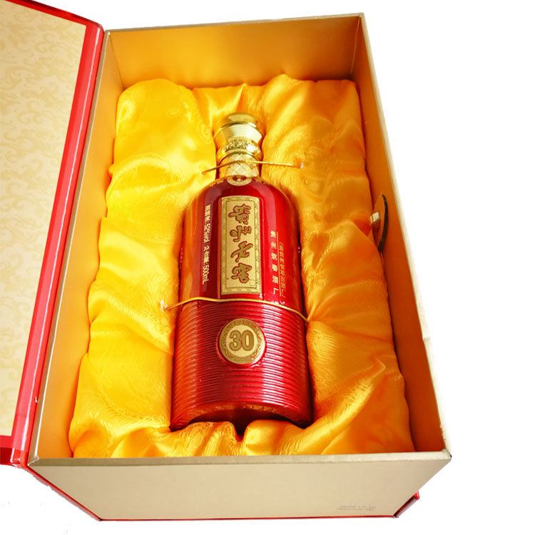 浓香型高度白酒特价贵州筑春老窖52度500ml纯粮高档礼盒装包邮