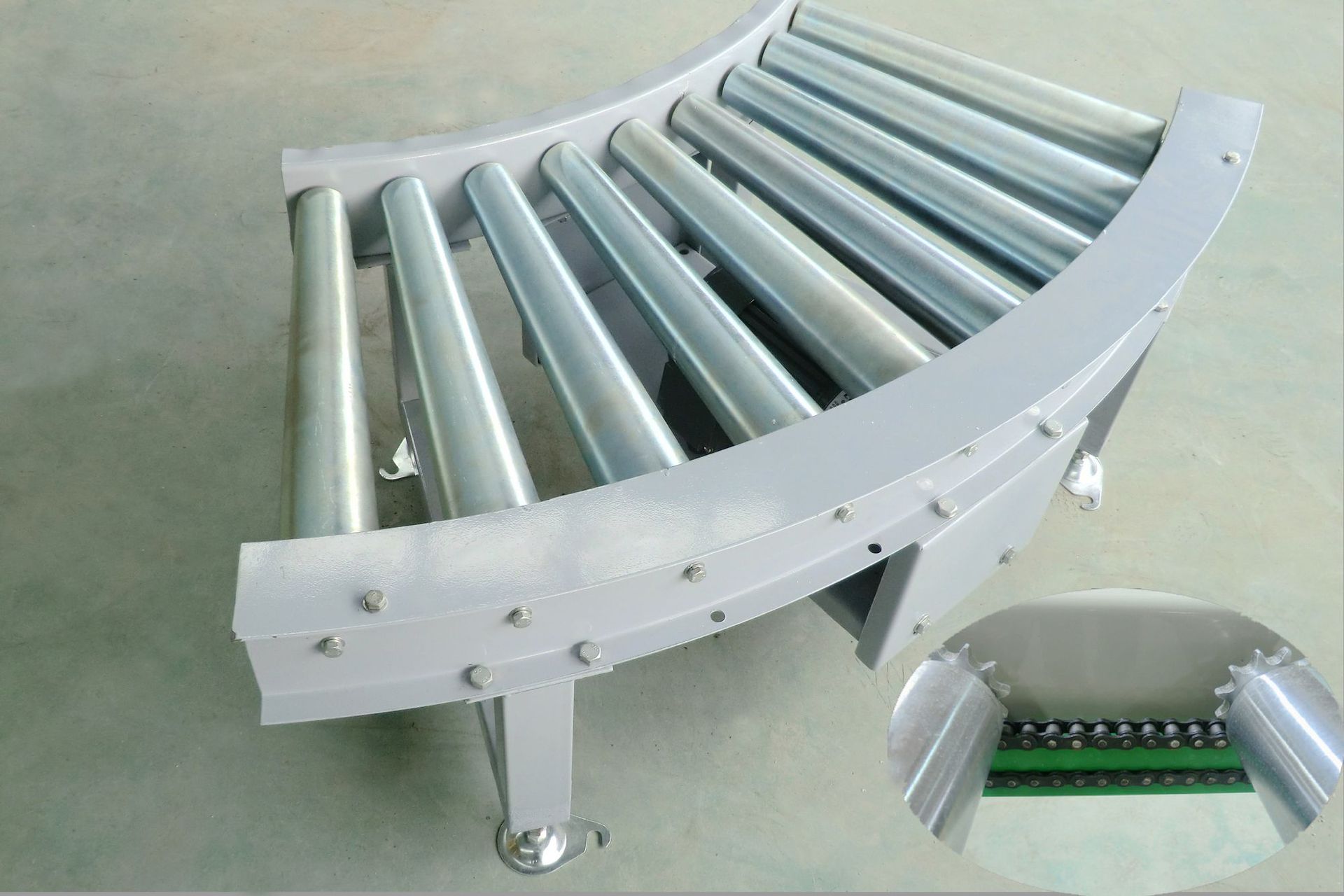 厂家供应滚筒输送机无动力滚筒输送线辊道不锈钢滚筒流水线