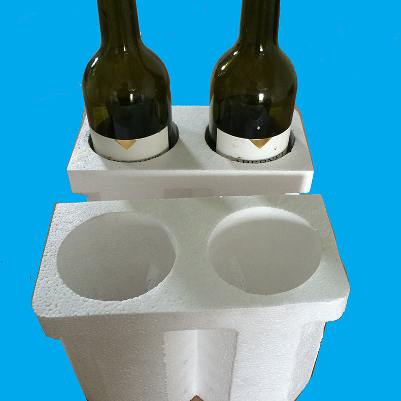 厂家定制直销装红酒保丽龙 减震保温保丽龙 红酒包装内衬保护泡沫