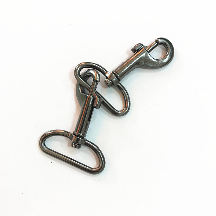 服饰箱包手袋包包五金配件锌合金1寸2枪扣宠物户外用品合金狗扣