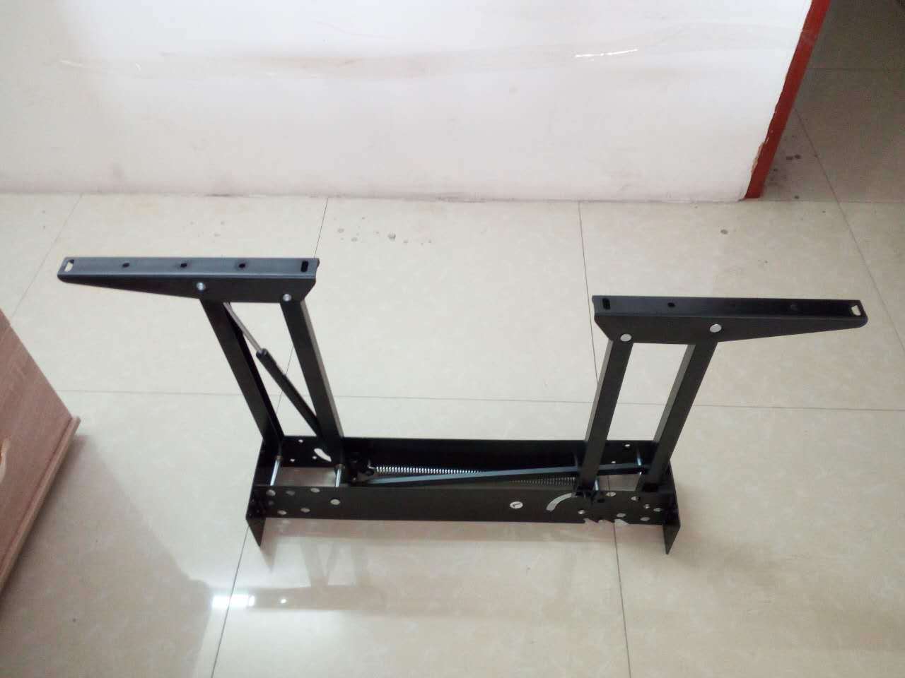 b06双联动茶几升降架多功能茶几餐桌两用五金配件桌面升降器缓冲