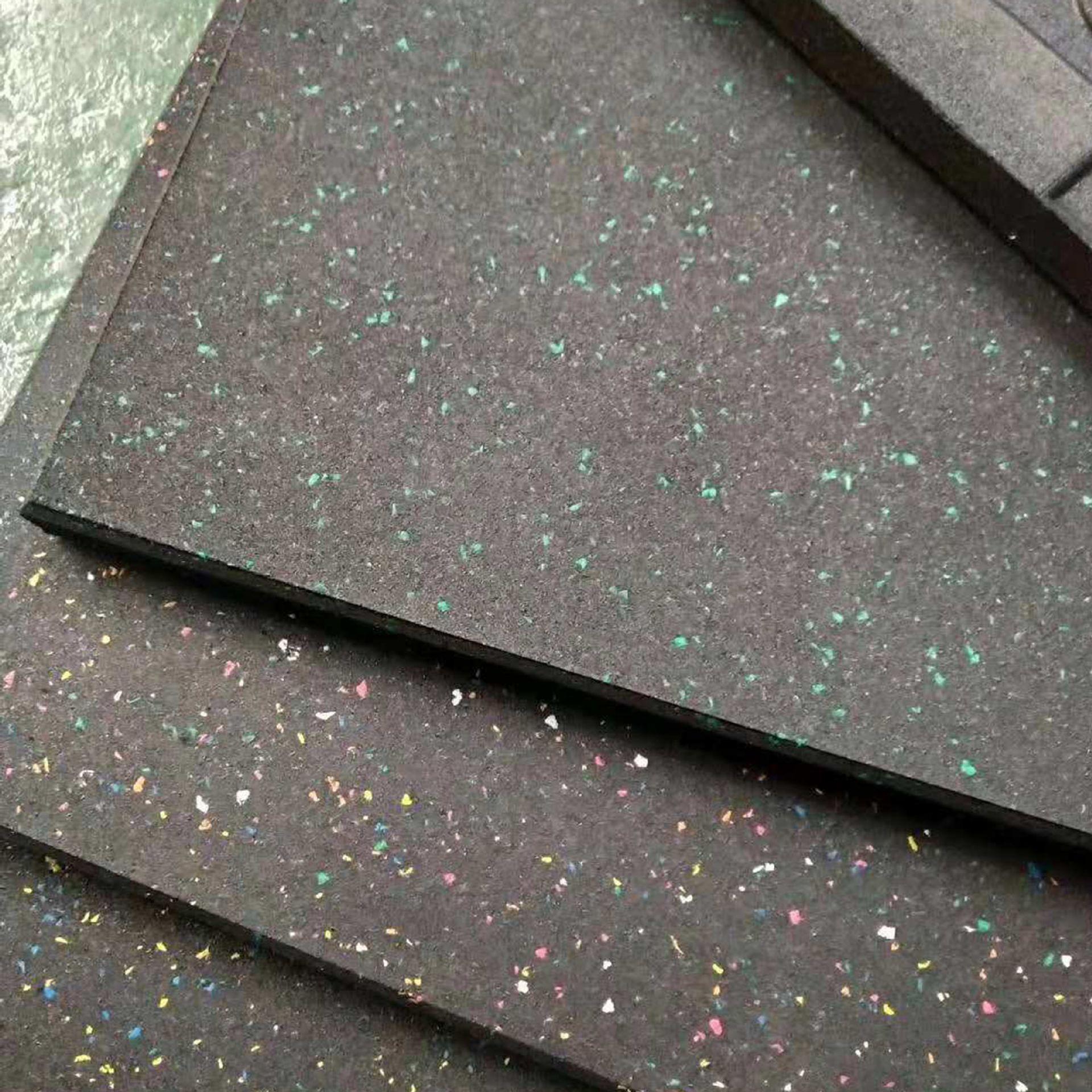 pvc地板 室内外橡胶地板 健身房力量区耐压抗砸防滑环保 定制橡胶