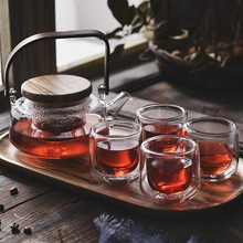 台湾泡花茶杯套装 花果茶壶煮水果茶的玻璃壶耐热下午茶茶具