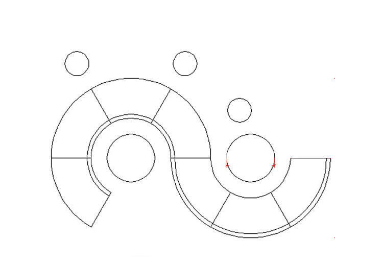 早教中心幼儿园培训机构异形弧形s形组合沙发家长等候区休息卡座