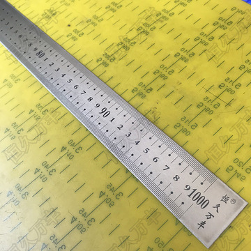 1米钢尺加宽钢尺1米标尺1米钢板尺五金钢尺不锈钢尺401