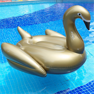 现货充气金天鹅充气尖嘴天鹅水上浮排充气黑天鹅充气白天鹅热销款