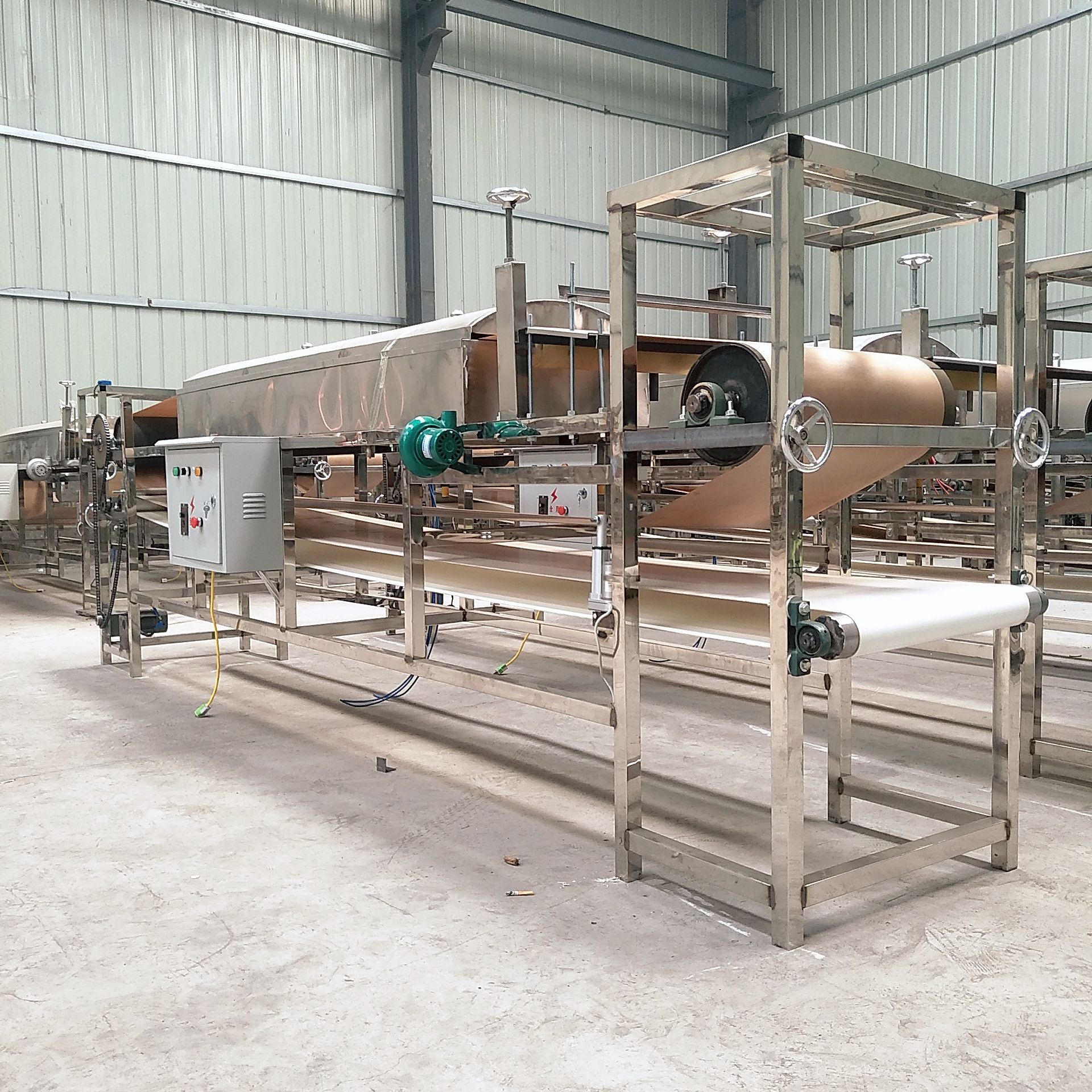 优质不锈钢凉皮机 蒸汽式圆形仿手工红薯粉皮机 产量高 味道好