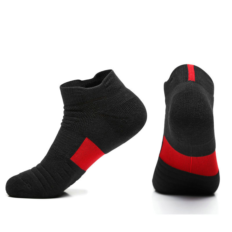 Basketball Socks Men's Towel Bottom Non-Slip Sports Boat Socks Terry Outdoor Mid-Calf and Low Length Elite Socks Quick-Drying Socks for Running Wholesale