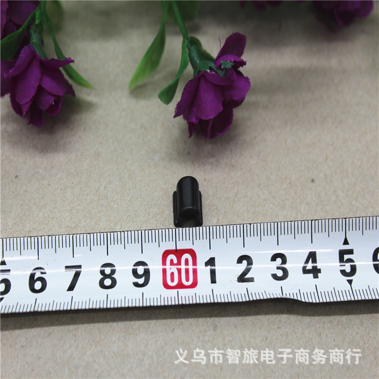 厂家直销9*9毫米塑料皮筋扣韩版饰品发圈制作材料手工发饰diy配件