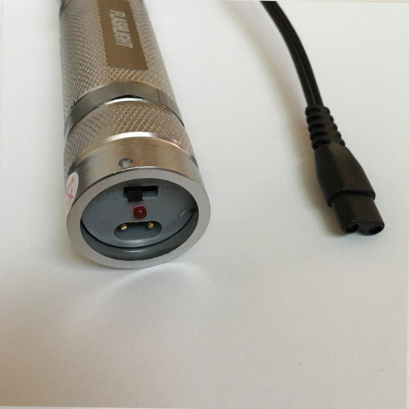 多功能强光手电筒多用插头充电器 棍型220伏通用美规充电线