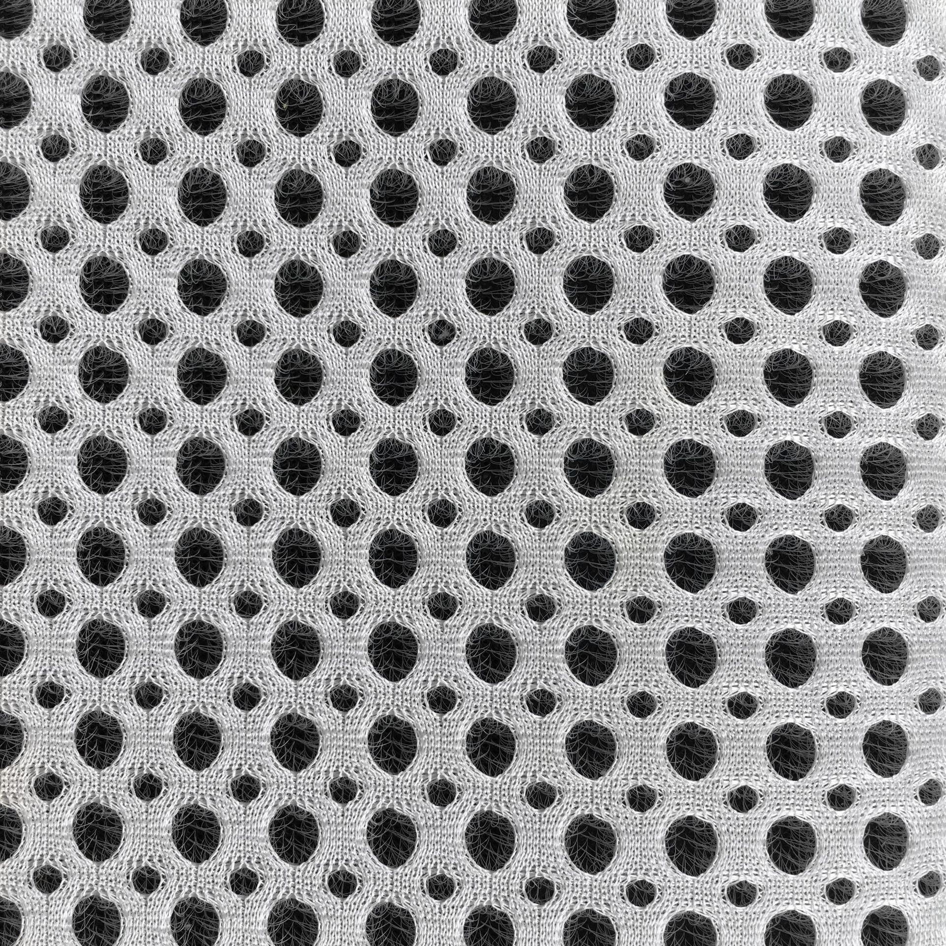 厂家直销 4d网眼布 染色三明治网 涤纶网布 三明治网布现货