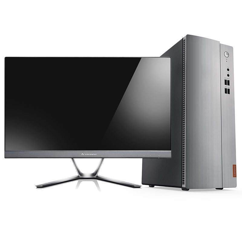 联想(lenovo)天逸510s商用台式办公电脑整机 21.显示器5寸