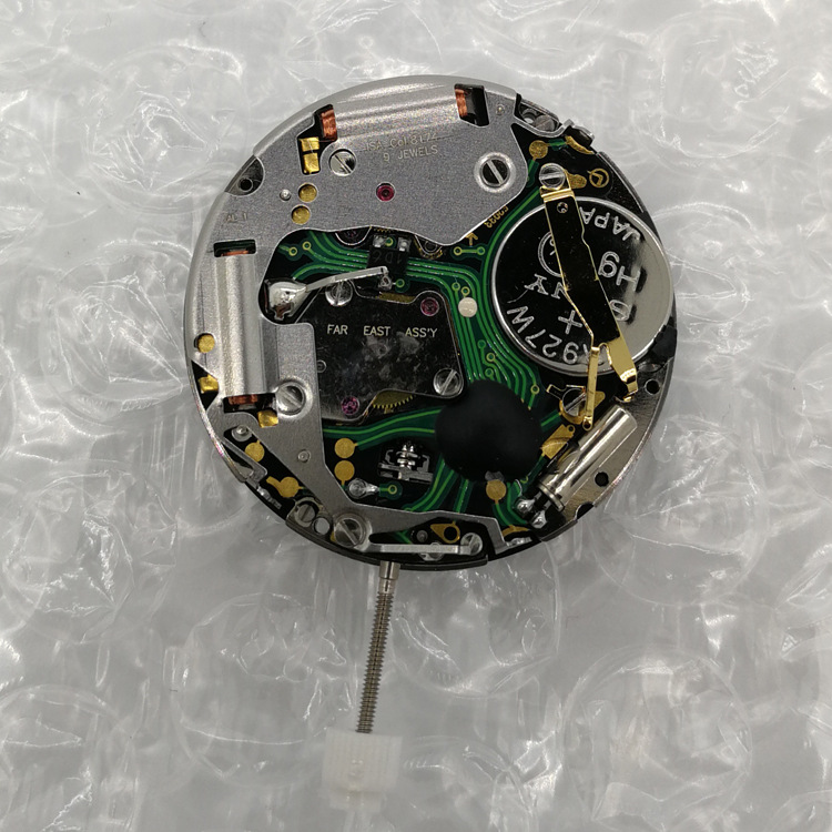 原装石英机芯 isa瑞士机芯 8174 六针3点位单历 手表机芯