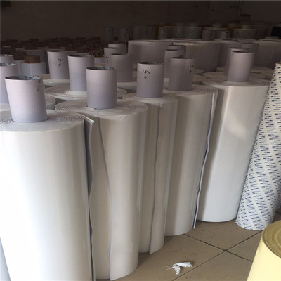 厂家批发 白色棉纸双面胶 普通绵纸双面胶油胶母卷 高粘性
