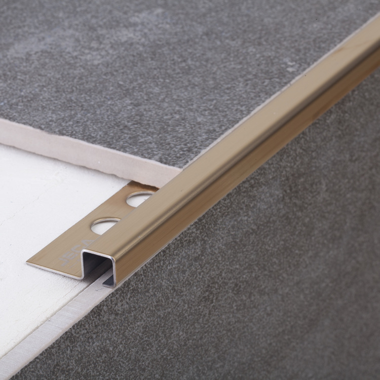 304不锈钢阳角线 装饰线条角线 瓷砖脚踢线 墙角修边线收边条