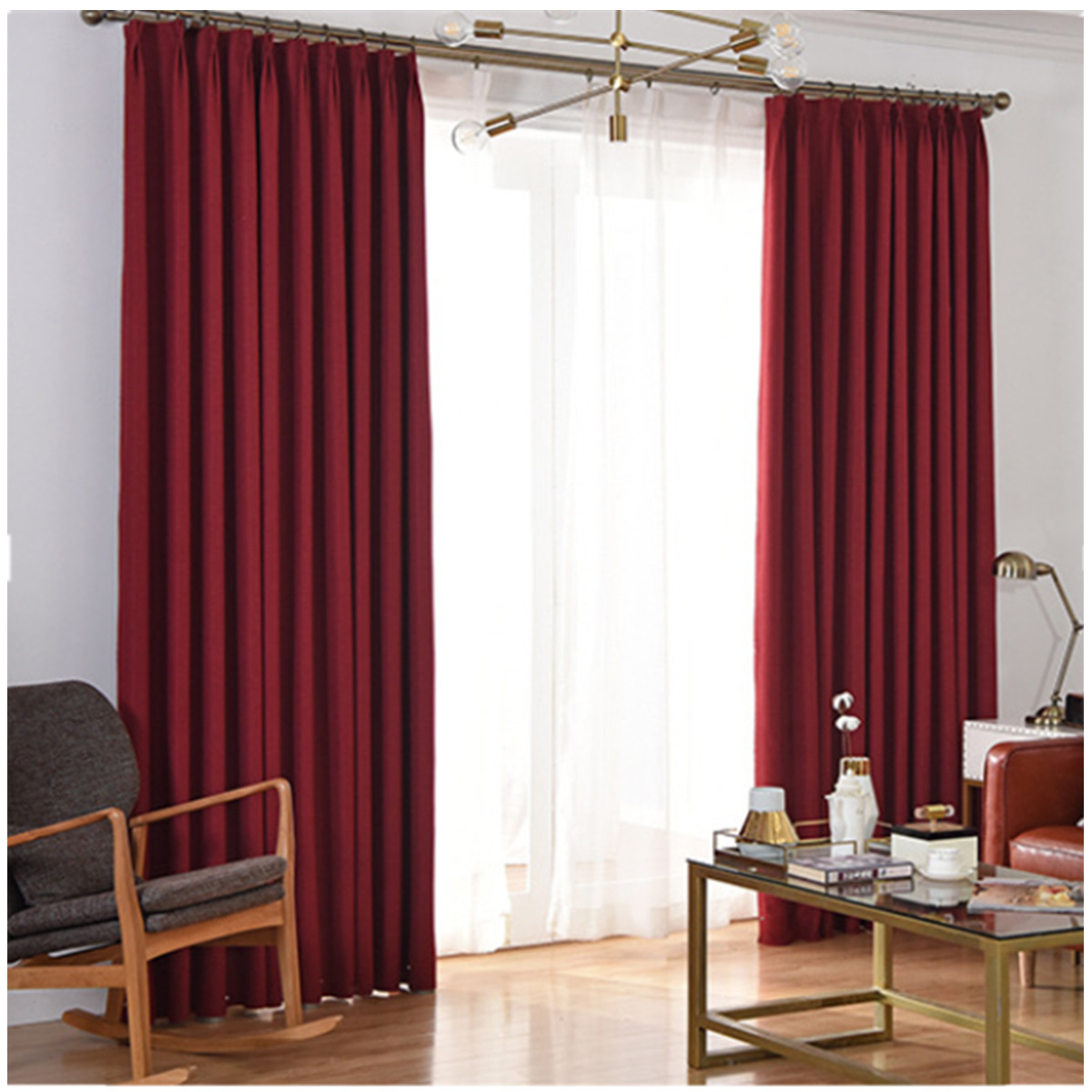 永久阻燃窗帘布