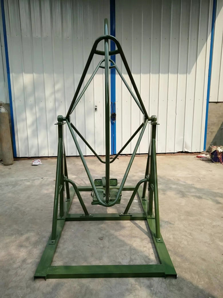 厂家直销宏硕抗眩晕器材飞行转轮滚轮部队体能拓展心理训练场设施