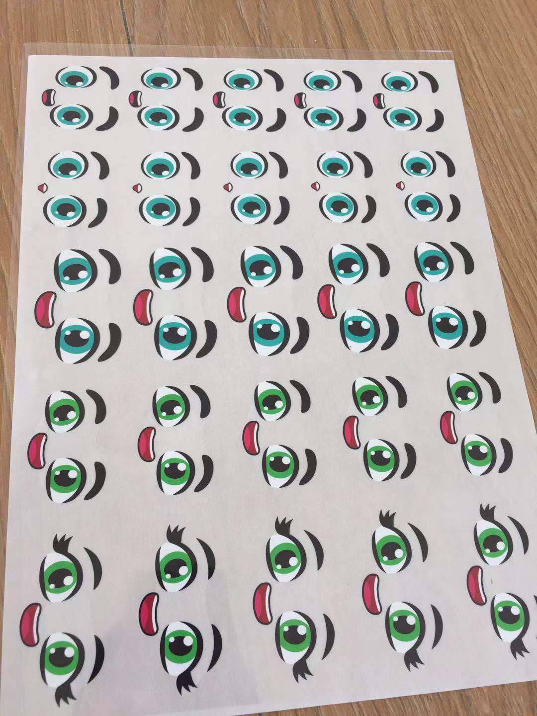 源头工厂定制 pu感压转印贴纸 eva感压贴纸 uv感压贴纸