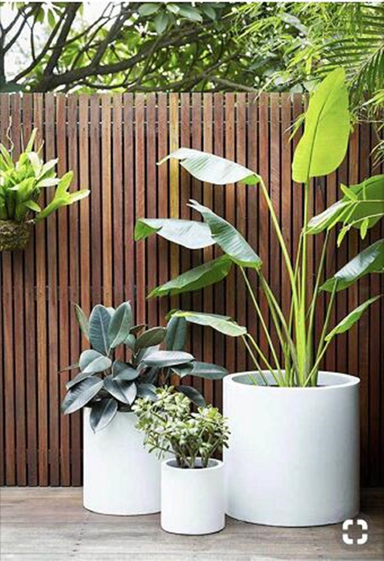 大口径多肉玻璃钢花盆厂家批发 耐热酒店仿水泥花钵 院坝种菜设备