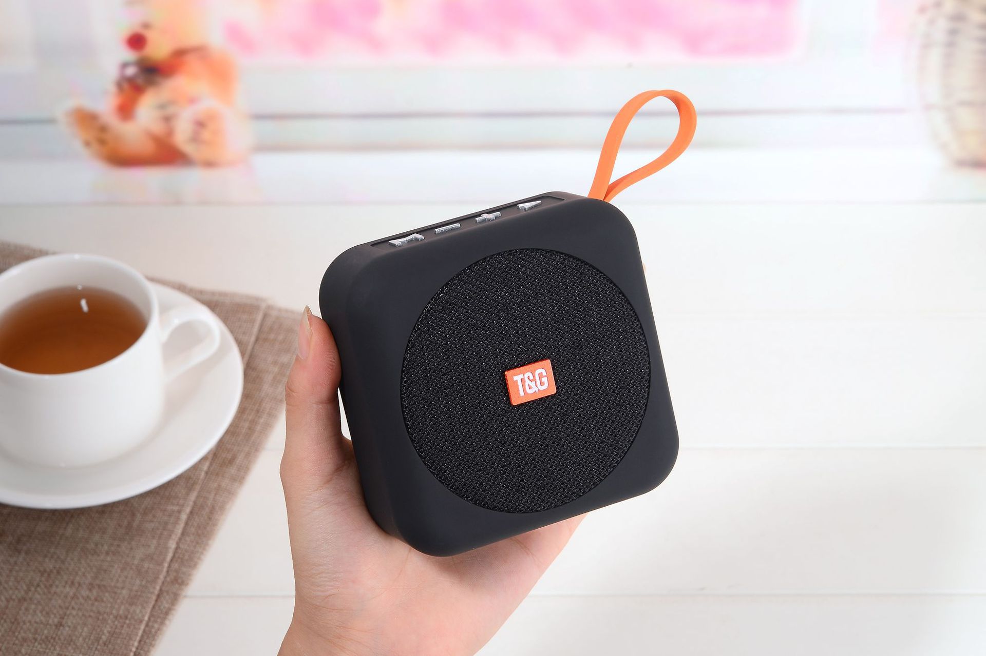 factory direct supply private model bluetooth speaker tg505 portable speaker fabric portable wireless gift mini speaker cross-border