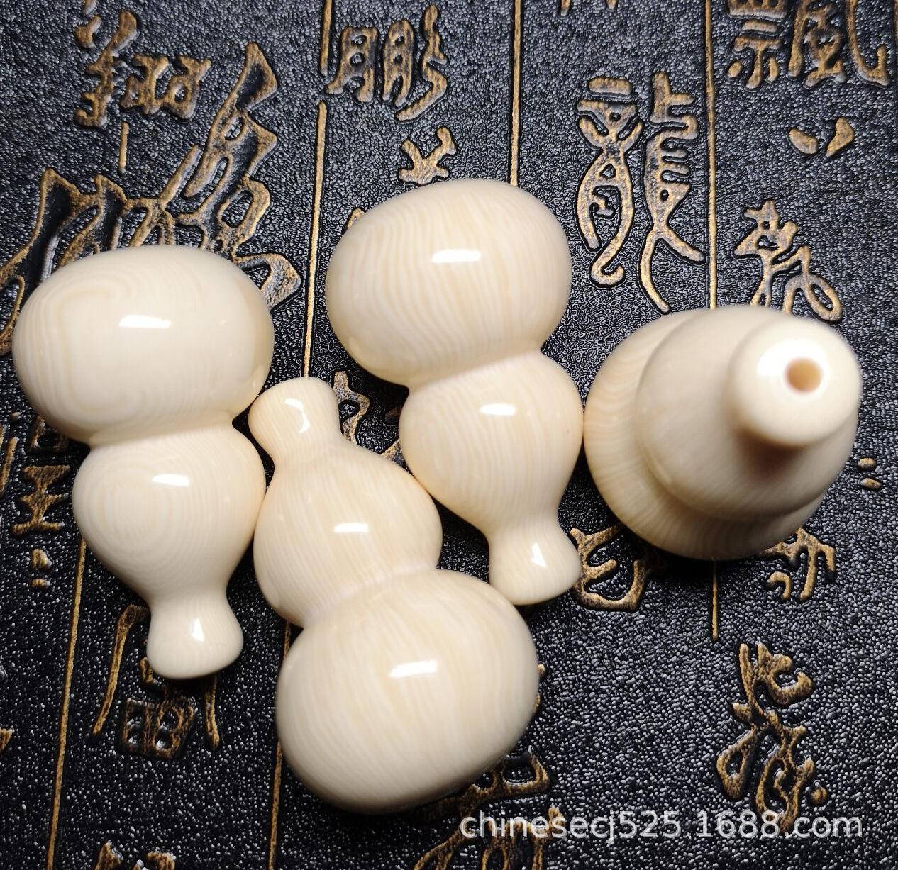 仿象牙葫芦仿猛犸象牙小葫芦海象牙葫芦河马牙葫芦象牙色葫芦