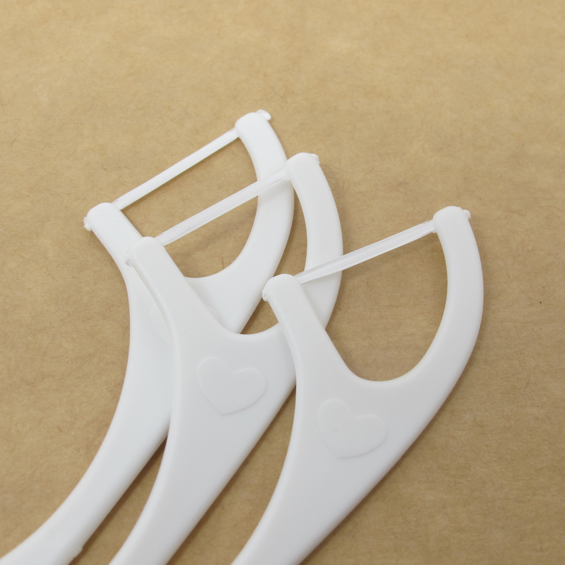 跨境热销30支高品质ptfe平滑扁线牙线棒 口腔清洁牙逢护理牙线棒