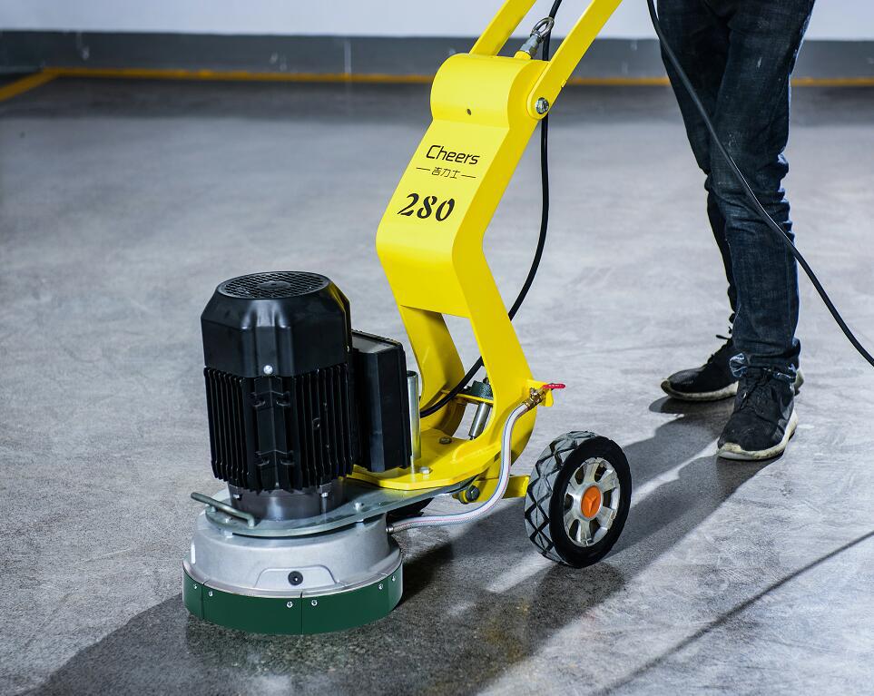 小型地坪研磨机修边机环氧施工固化地坪墙角打磨磨边180t