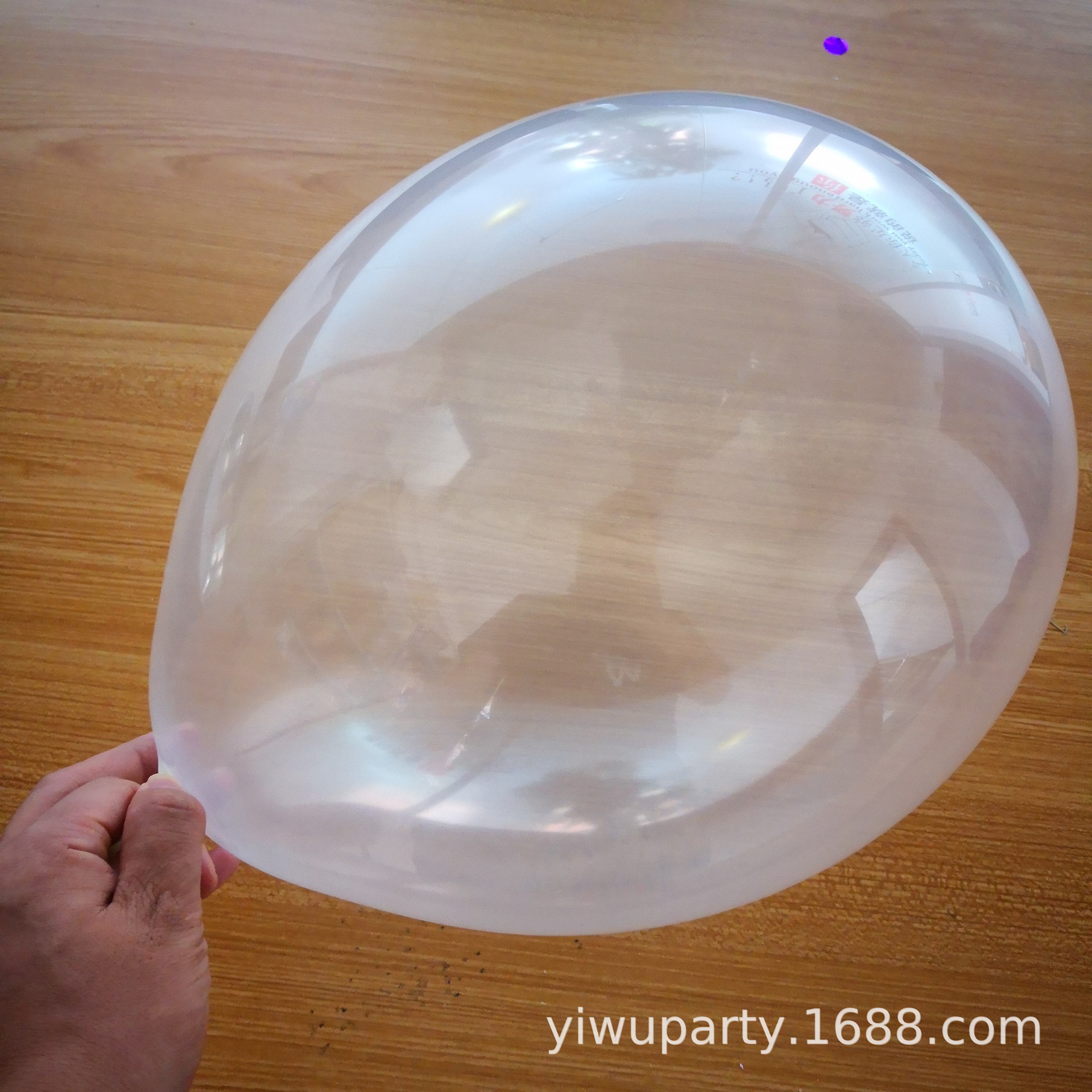 8克大号透明气球婚庆用品装饰透明球乳胶气球气球批发100个