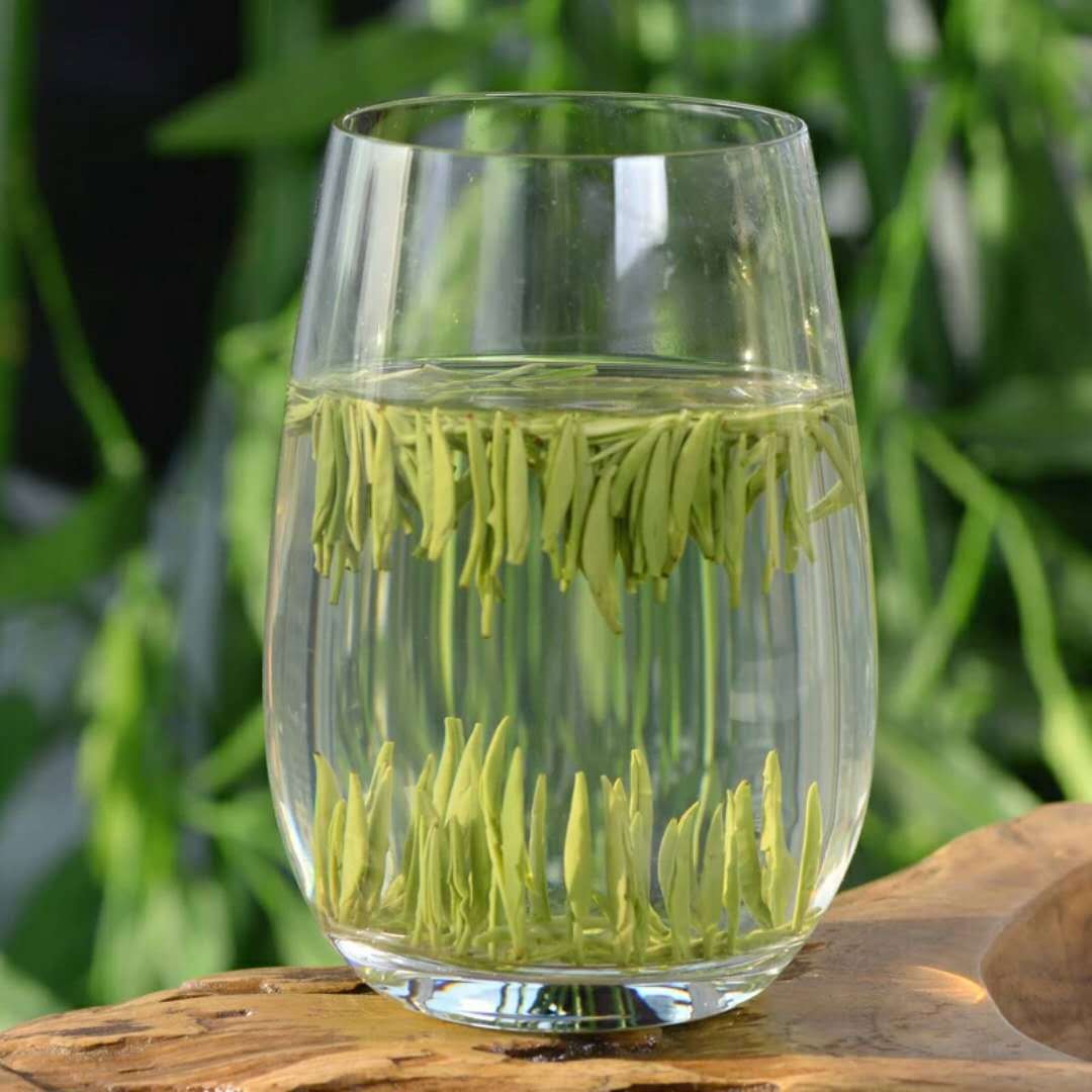 2017明前绿茶 春茶 特级单芽 雀舌 广西三江茶叶高档 礼盒装500g
