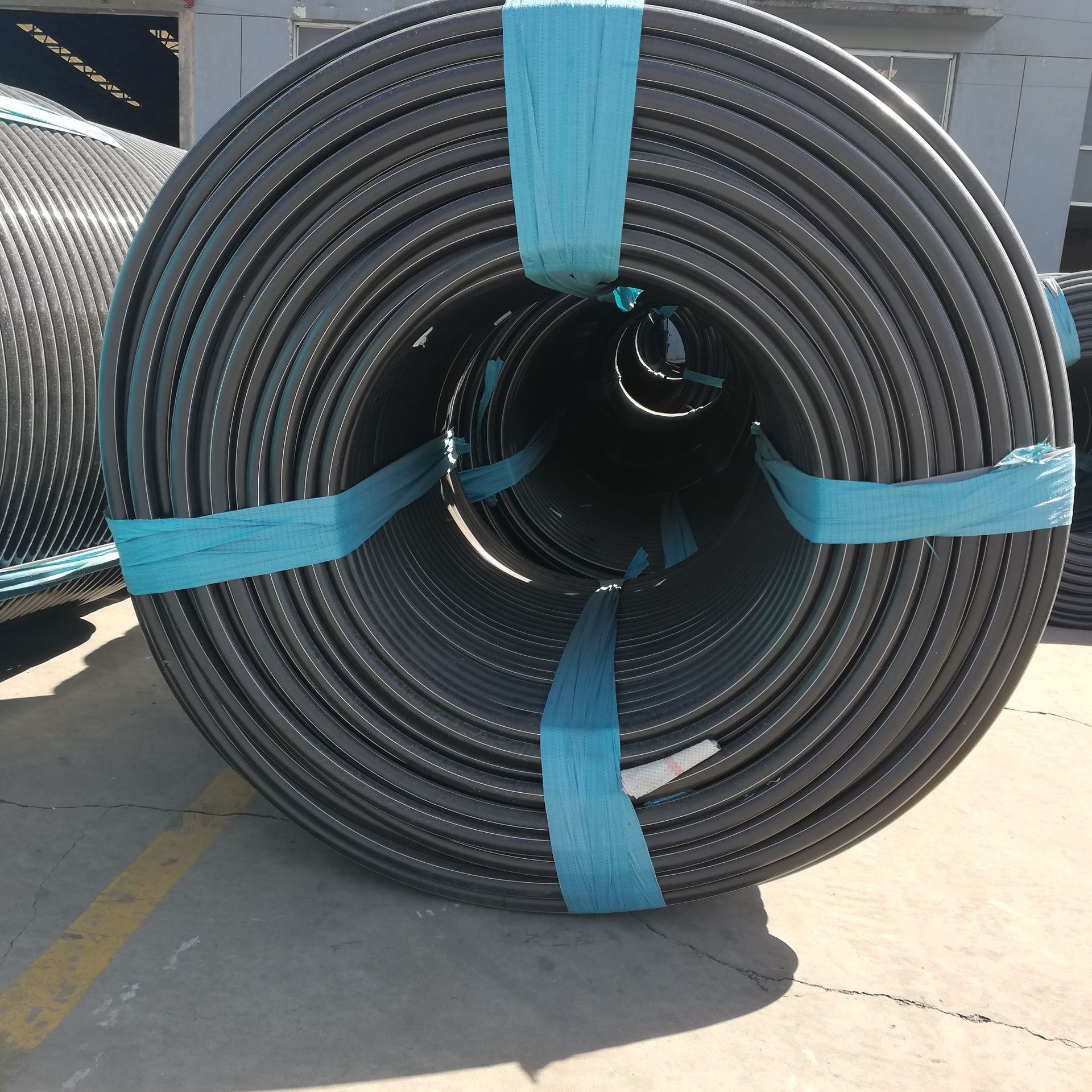 厂家 供应pe硅芯管 高速公路通信用硅芯管 hdpe聚乙烯黑色pe盘管