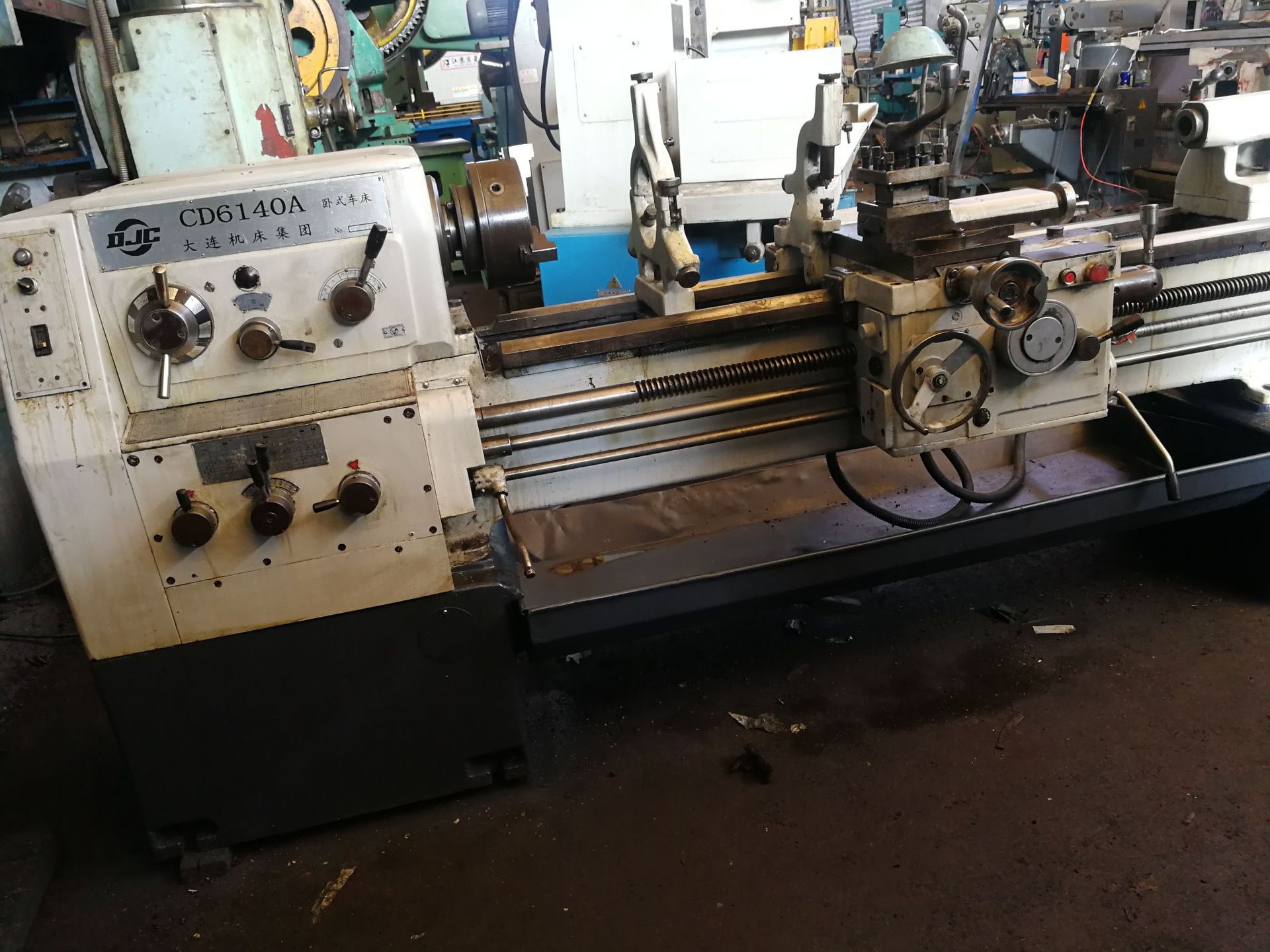现货供应cd6140a*1500二手普通车床