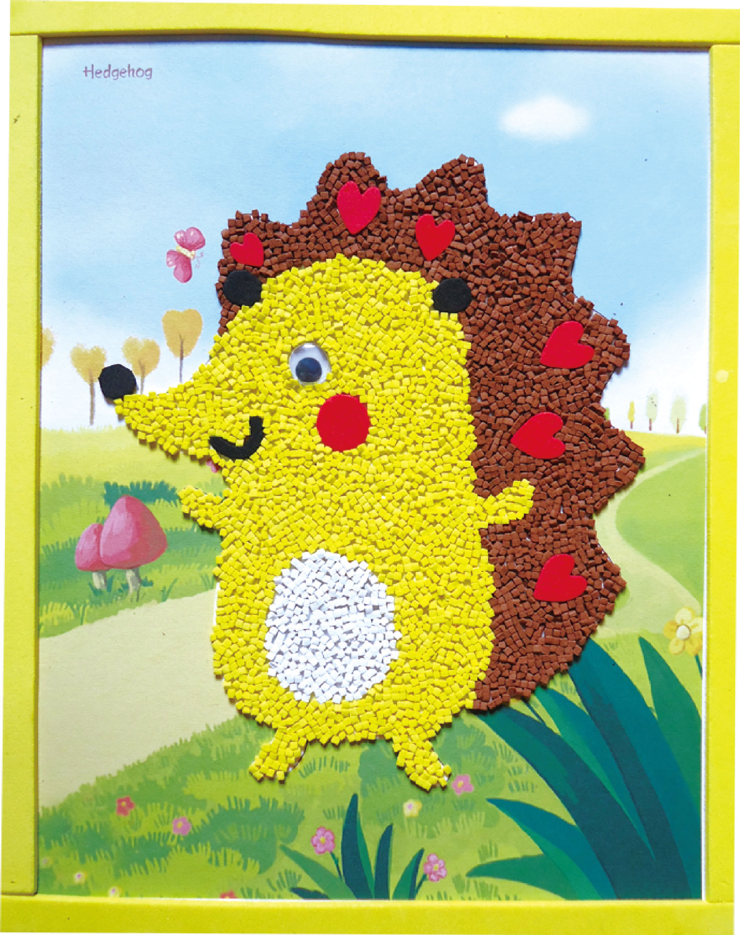 18款儿童泡沫粒子贴画幼儿园男女孩手工制作diy益智玩具礼物赠品