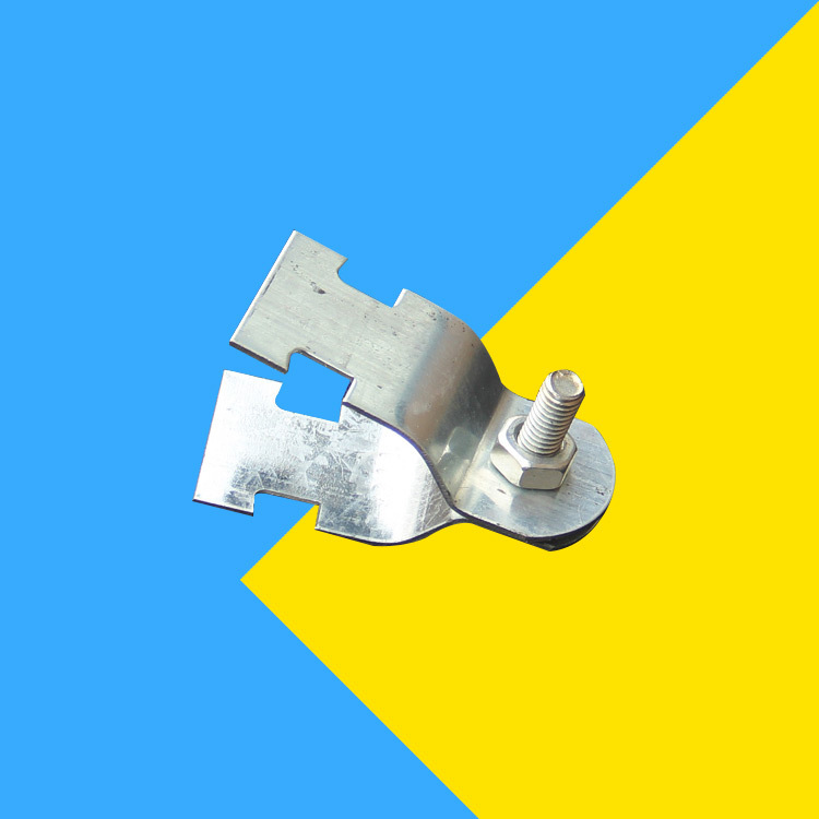 镀蓝白锌镀锌p型厂家供应 p型管束 c型钢管卡 p型抱箍