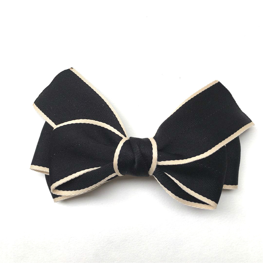 Korean Style British Style Girl's Simple Bow Ribbon Shoe Buckle Accessories Handmade Flower Japanese Fabric Shoes and Clothing Accessories