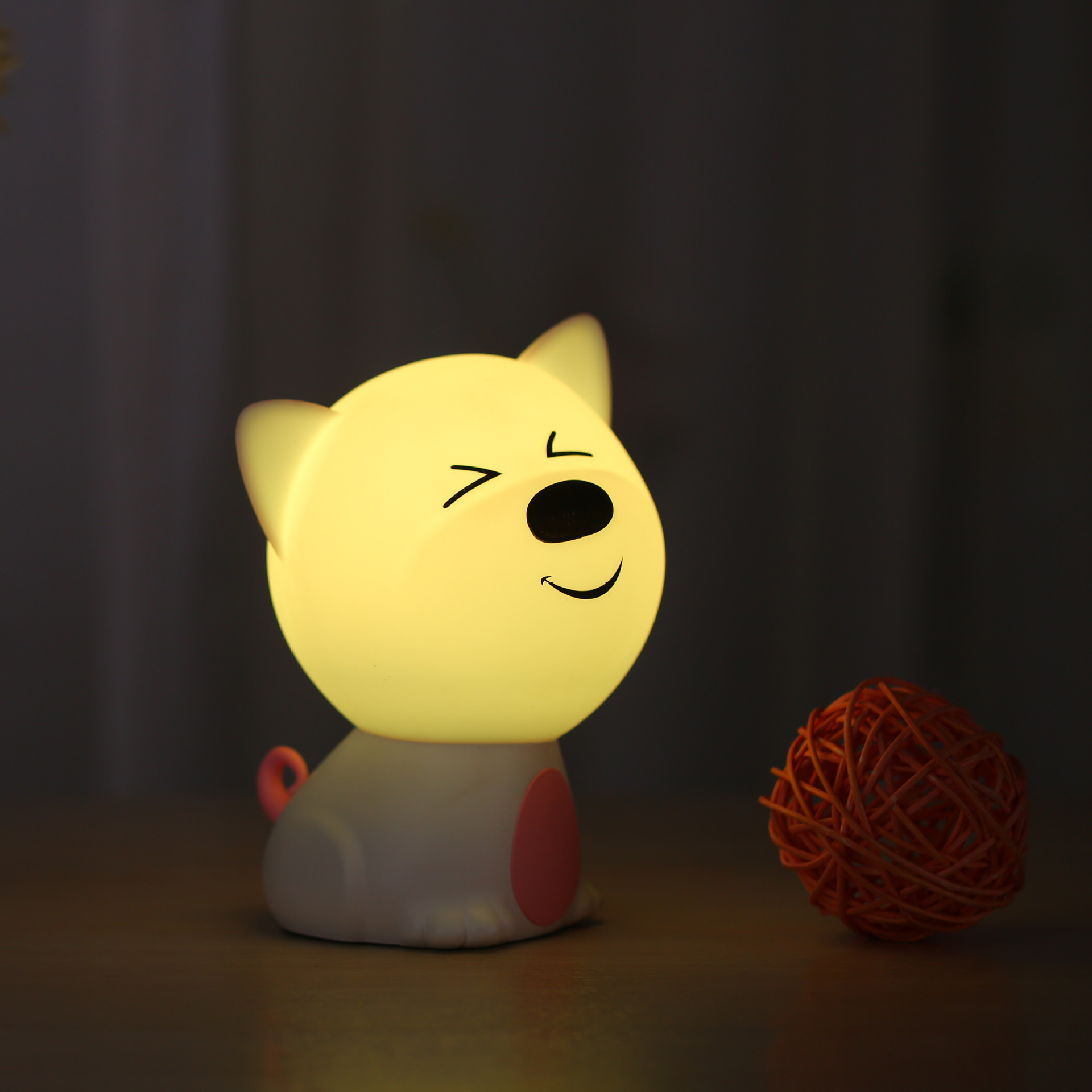 new cute dog clap the lamp induction led creativ