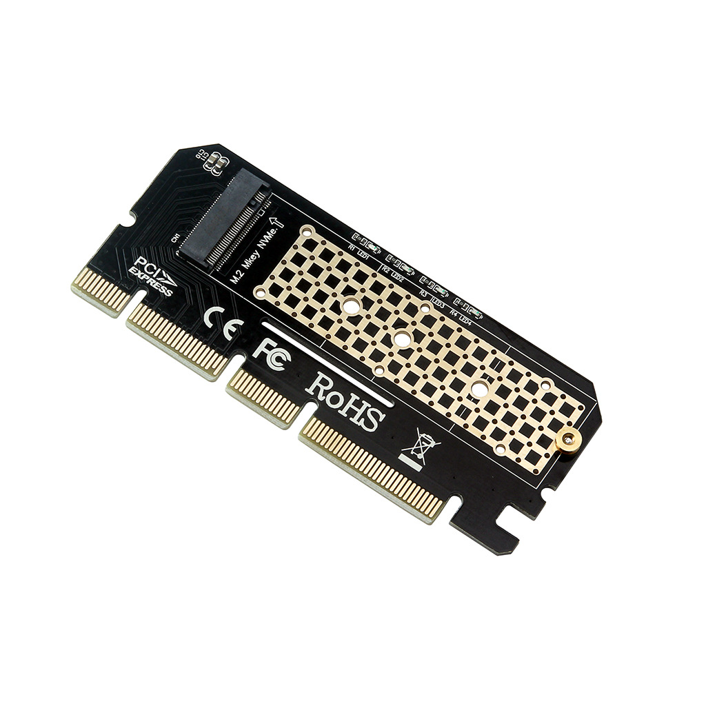 pcie nvme m.2 m key型ngff ssd转pcie16x扩展卡转接卡m.2转pci-e