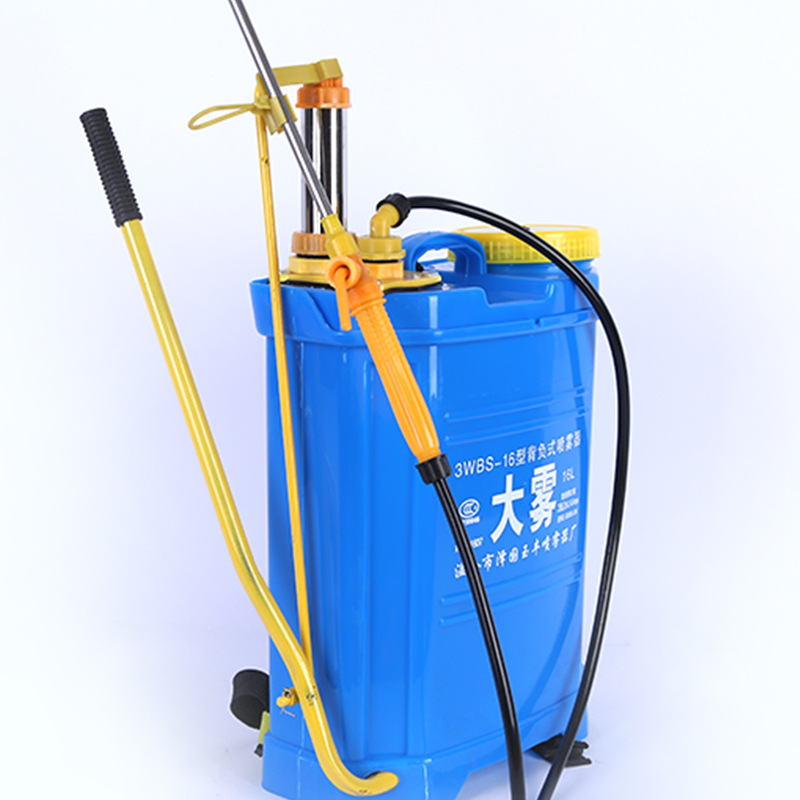 高压农用16l背负式手摇喷雾器打农药机园林背式手动喷雾器农用
