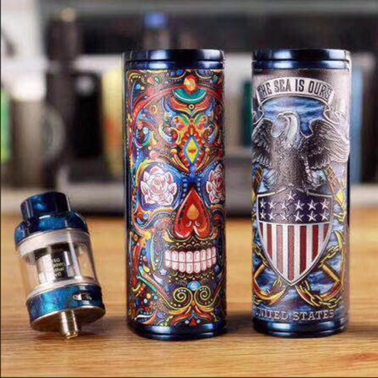 罗格100p电子烟大烟雾蒸汽烟底部进气储油锌合金盒子