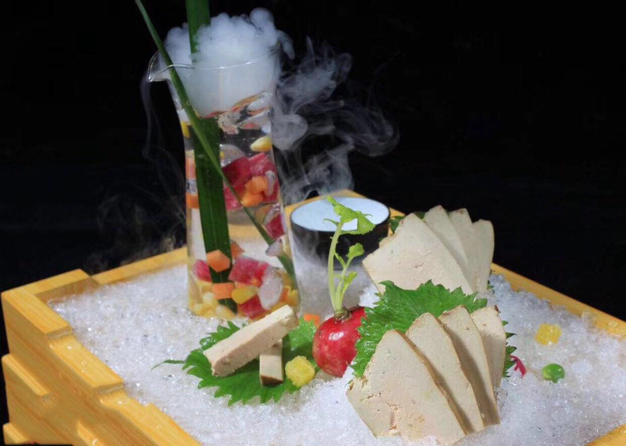 熟冻刺身清酒鹅肝刺身黄酒鹅肝寿司鹅肝自助餐鹅肝会所