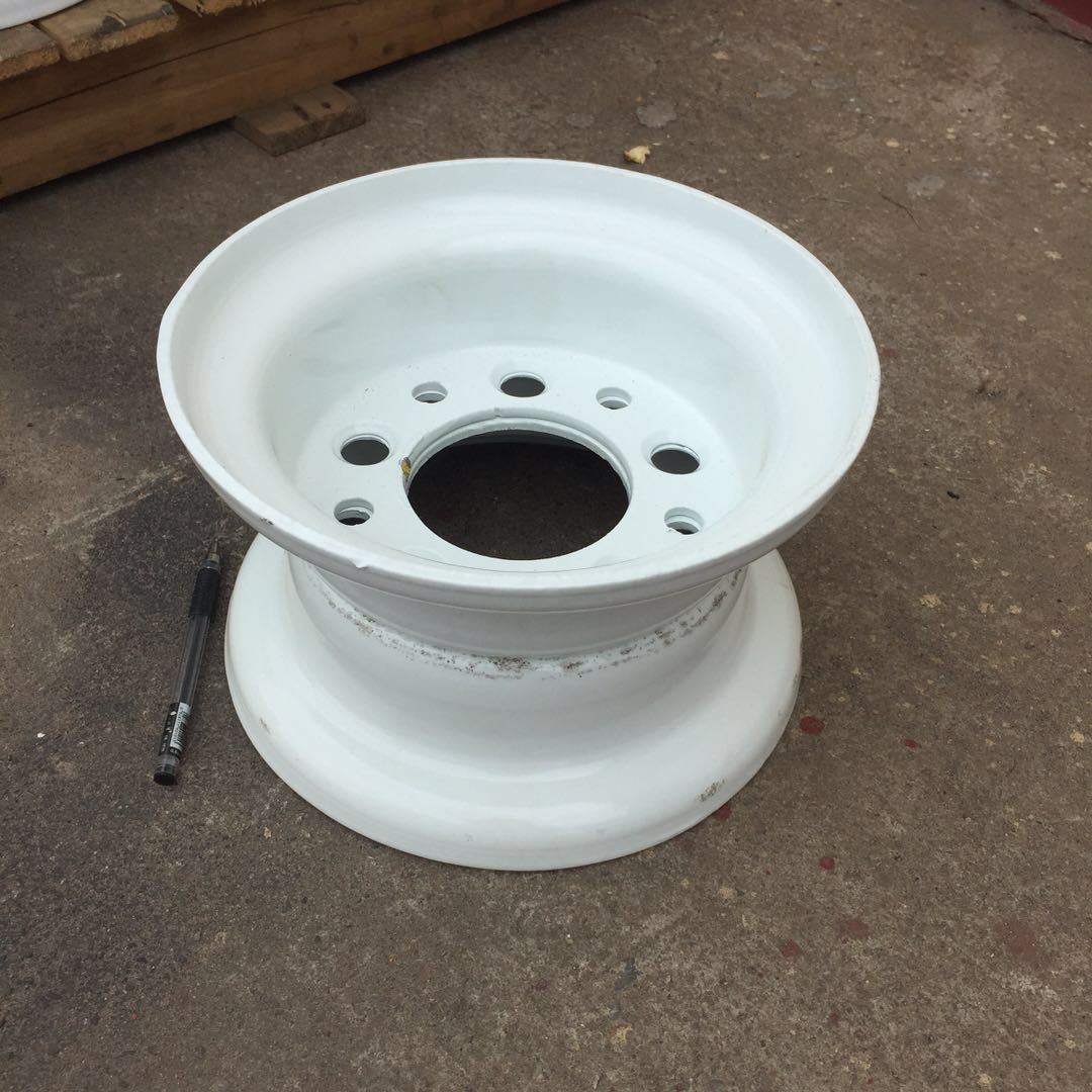 33r-8钢圈叉车对开式合力杭叉1.5吨后轮18*7-8轮胎钢圈