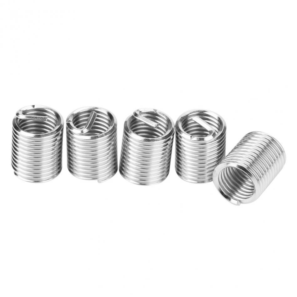 60pcs/套m3-12螺纹修复套不锈钢ss304螺纹钢丝牙套不锈钢钢丝螺套