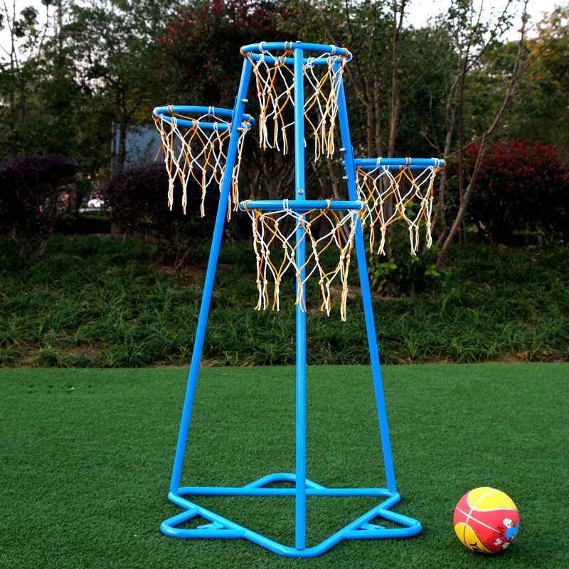 Baiersi Factory Self-Produced and Self-Sold Children's Iron Basketball Stand Kindergarten Outdoor Sports Shooting Frame Basket