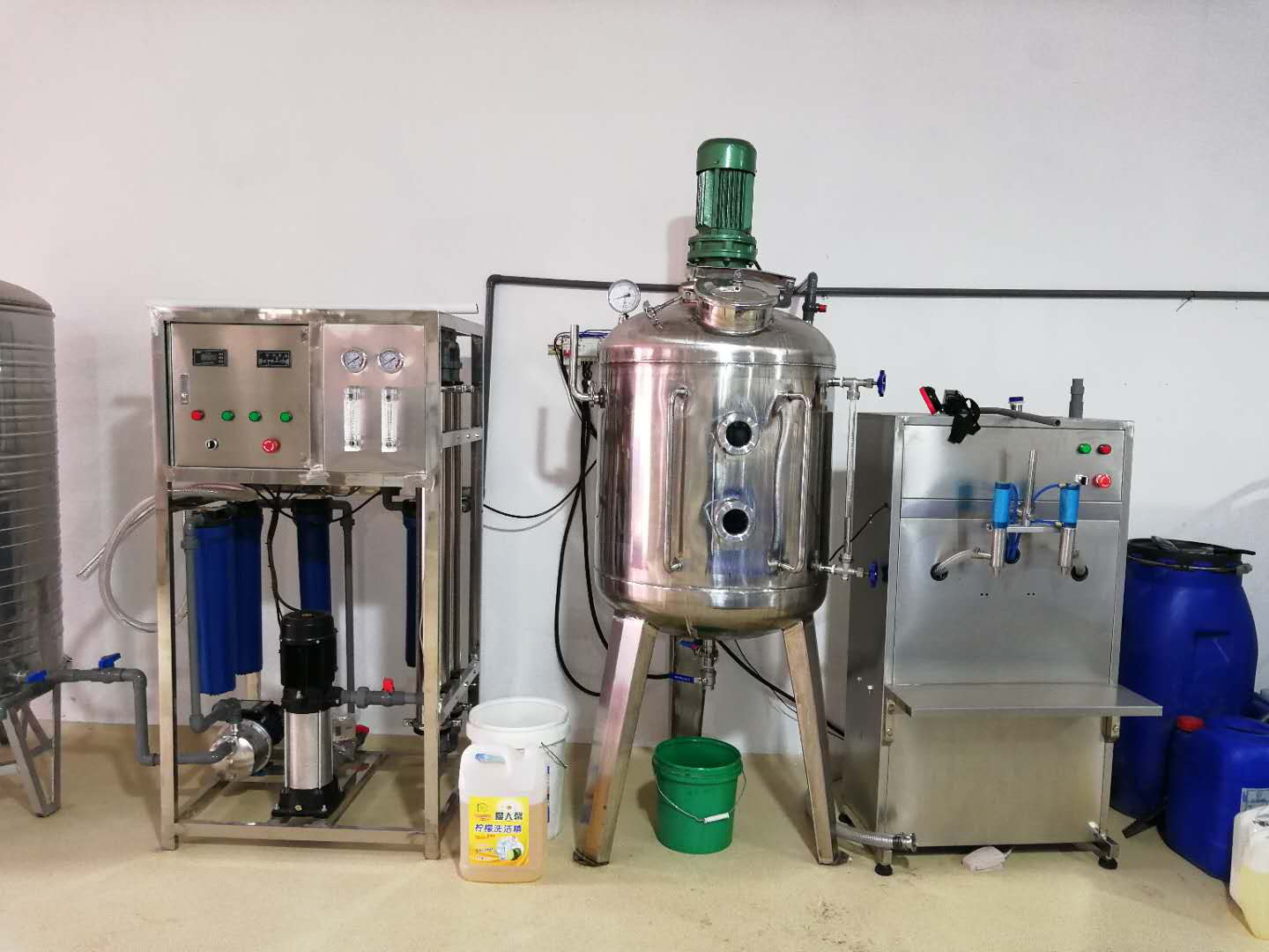 洗衣液设备洗衣液生产设备洗衣液生产配方设备厂家免费培训