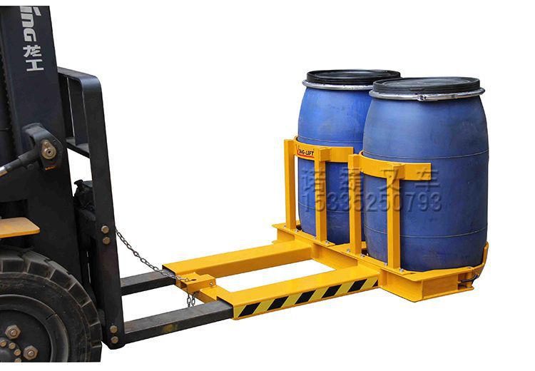 直供油桶夹具叉车油桶夹鹰嘴夹具抱桶器油桶起重搬运车装卸加厚型