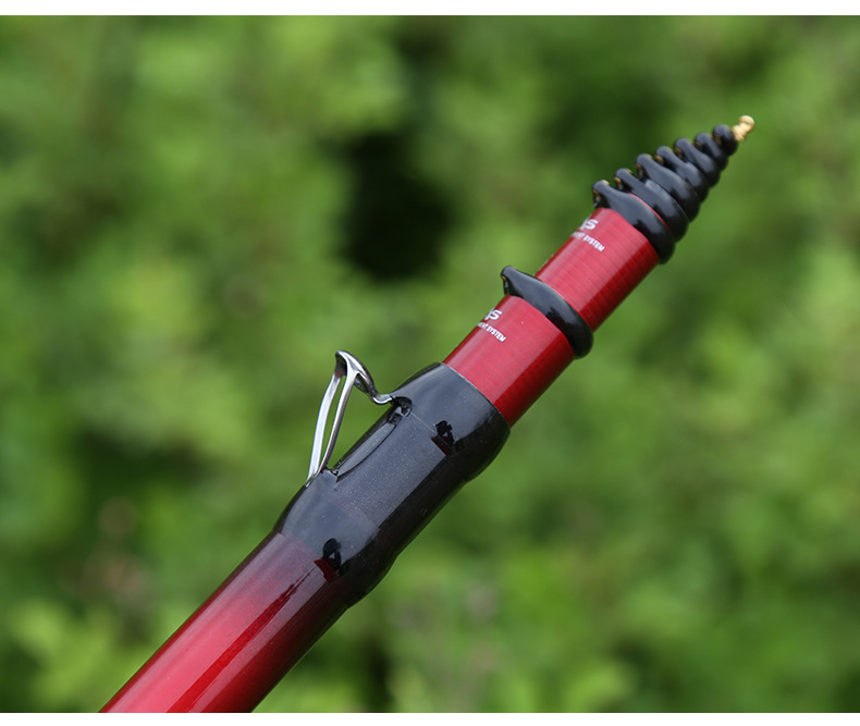 定位前打竿不剪线碳素超硬超轻三定位28调长节7.2米前打杆钓鱼竿